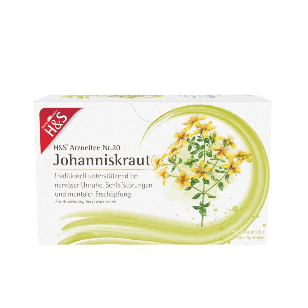 H&S Johanniskraut Filterbeutel 20x2 g
