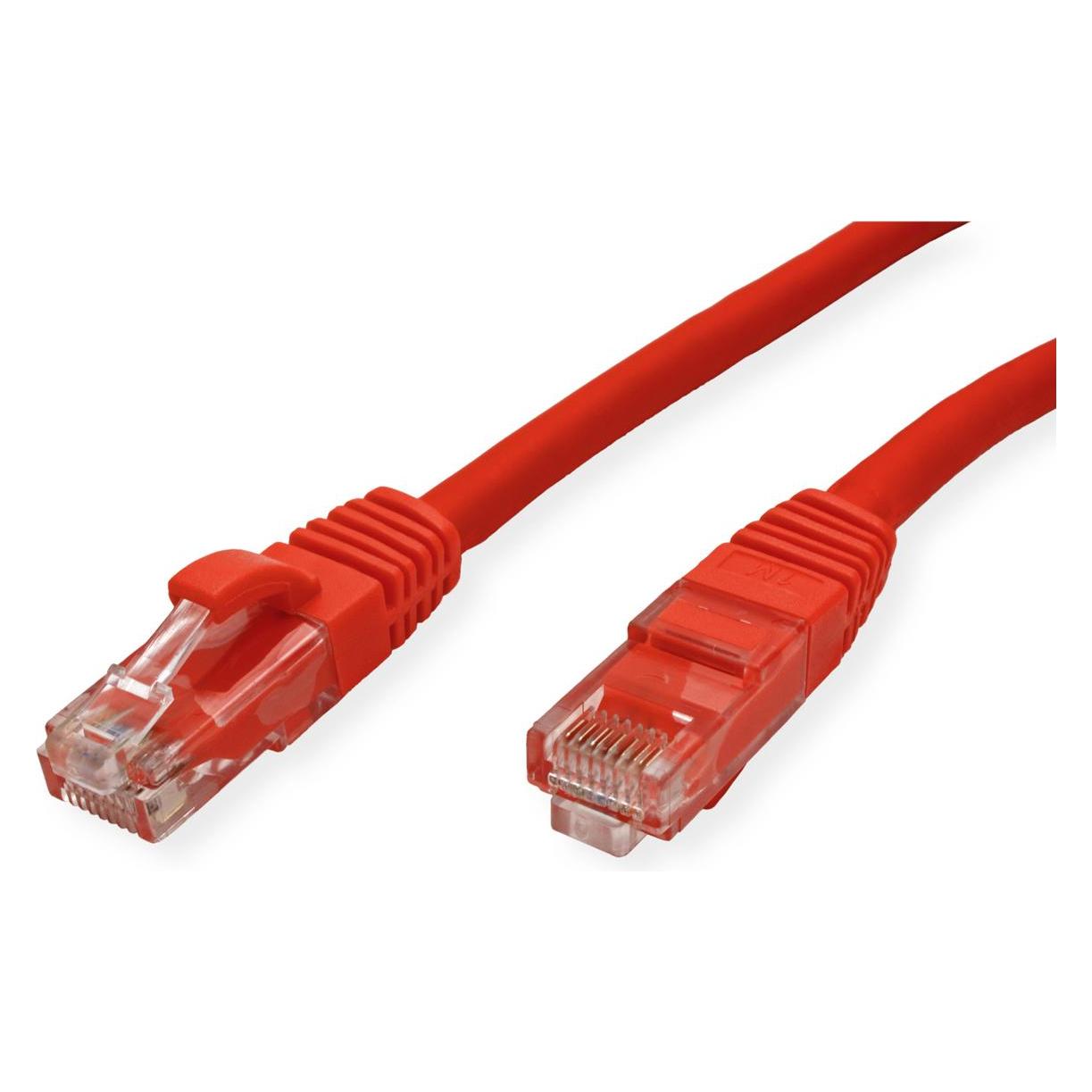 Value UTP-Patchkabel Kat.6, LSOH, rot, 7m (UTP, CAT6, 7 m) (21.99.1071)