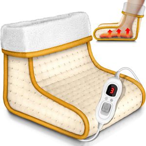 Sinnlein Fußwärmer FWM, elektrisch, bis 6 Stunden Wärmedauer, beige, mit 6 Temperaturstufen