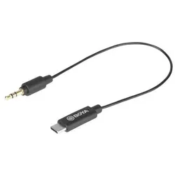 Boya BY-K2 - 3.5mm TRS zu USB-C Audio Adapter