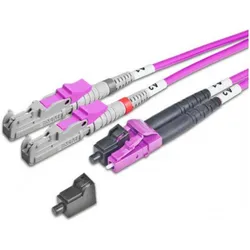 Lightwin LWL Duplex Patchkabel Multimode (15 m), Netzwerkkabel