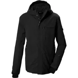 KILLTEC killtec Herren Funktionsjacke Funktionsjacke mit Kapuze, Größe XL in Schwarz 0110