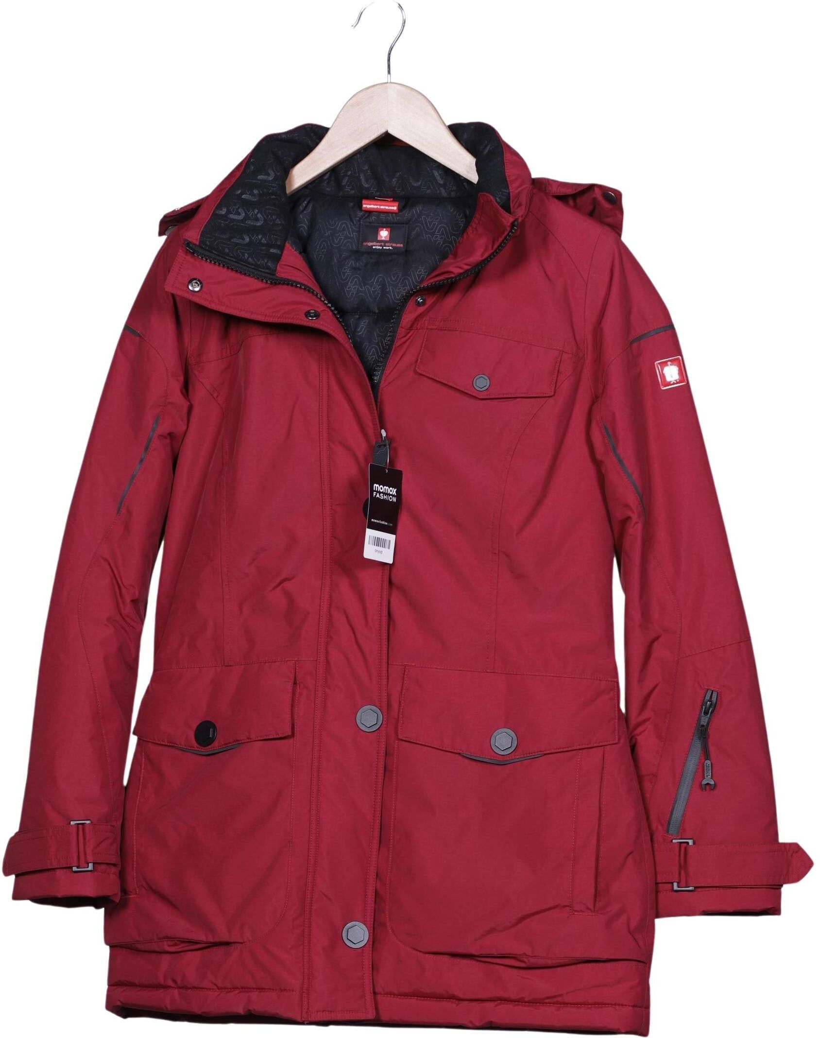 engelbert strauss Damen Mantel, Rot, Gr. S, Synthetik - Second Hand