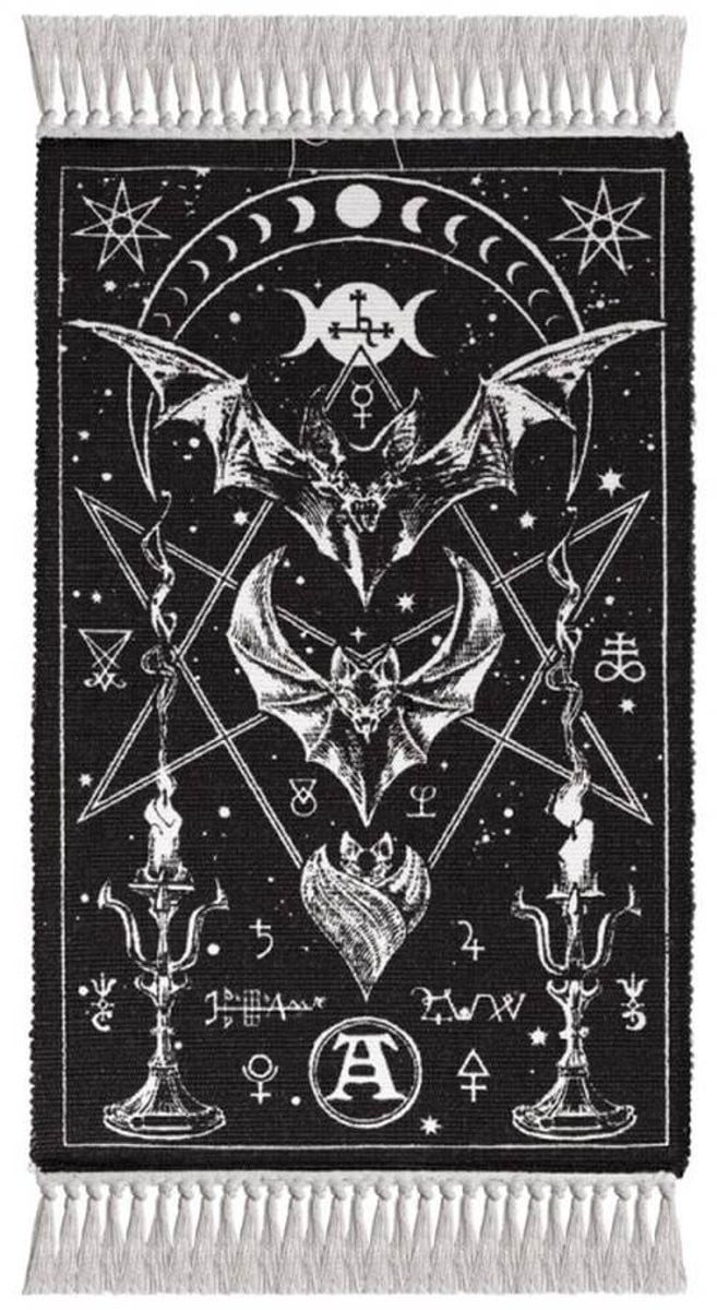 Alchemy Evilution vloerkleed - Zwart - Katoen