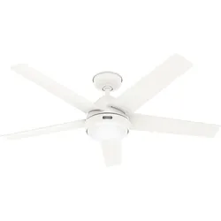 Hunter Outdoor Deckenventilator Marina Weiß mit LED 132
