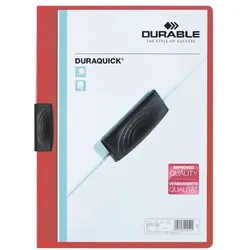 Durable Klemmhefter »Duraquick« rot, 22.8x31 cm