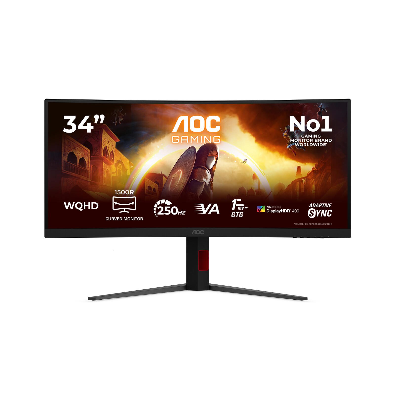 AOC CU34G4ZCA Curved Gaming Monitor 86,4 cm (34")