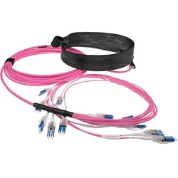 ACT 35 meter Multimode 50/125 OM4 Preterm fiber cable 24F LC Polarity Twist (35 m), Netzwerkkabel