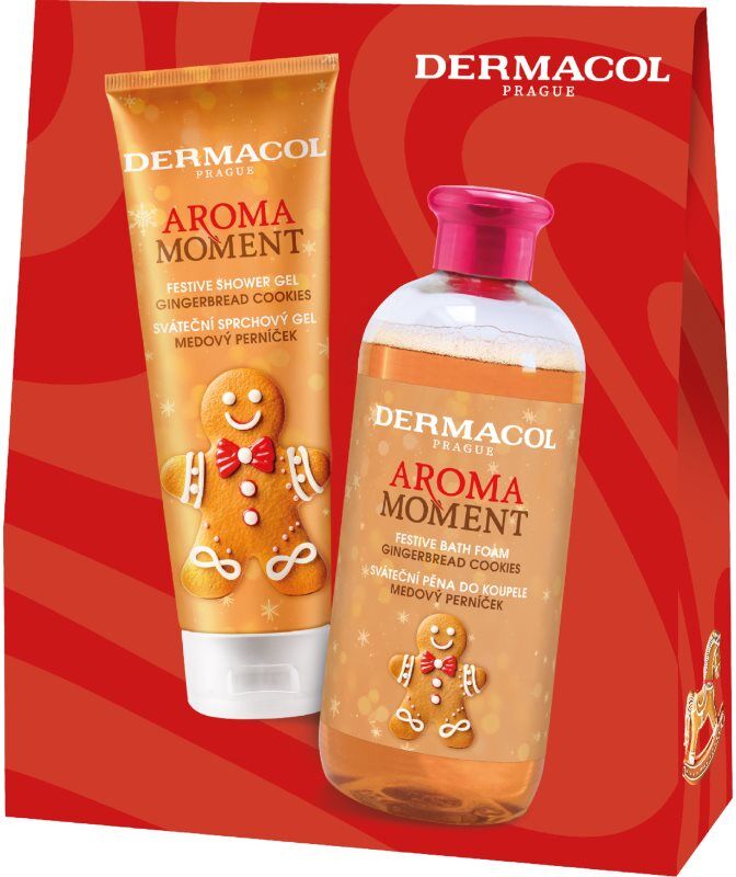 Dermacol Aroma Moment Gingerbread Cookies coffret cadeau dans l’esprit de Noël