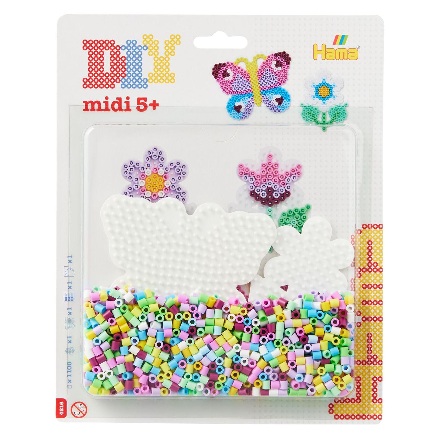 Hama Sicherungsperlen-Set Schmetterling, 1100-tlg. (4216)