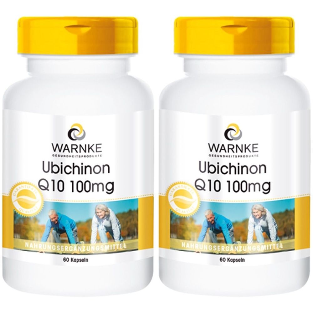 Ubichinon Q10 100 mg Kapseln 2x 2x60 St
