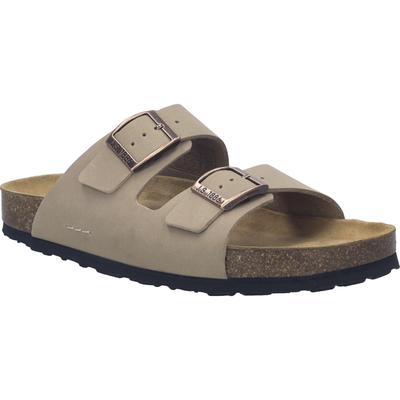 Sandale JOSEF SEIBEL "Hermine 01, beige-kombi", Damen, Gr. 43, beige (beige, kombi), Obermaterial: 100% Rindsleder Leather cow., Schuhe Sandale