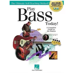 Play Bass Today! All-In-One Beginner/'s Pack: Includes Book 1, Book 2, Audio & Video, Sachbücher von Chris Kringel