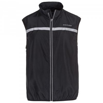 ENDURANCE - Sindry Light the Night Vest - Laufweste Gr S schwarz