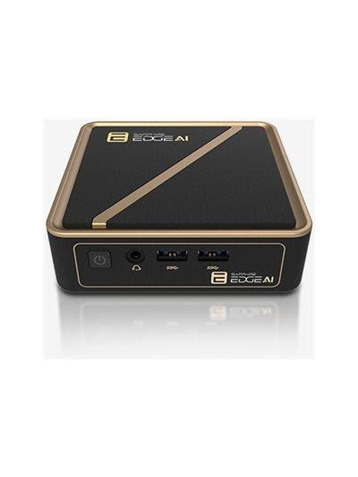 Sapphire Edge AI - mini PC - AI Ready - Ryzen AI 9 HX 370 3.3 GHz - 0 GB - no HDD