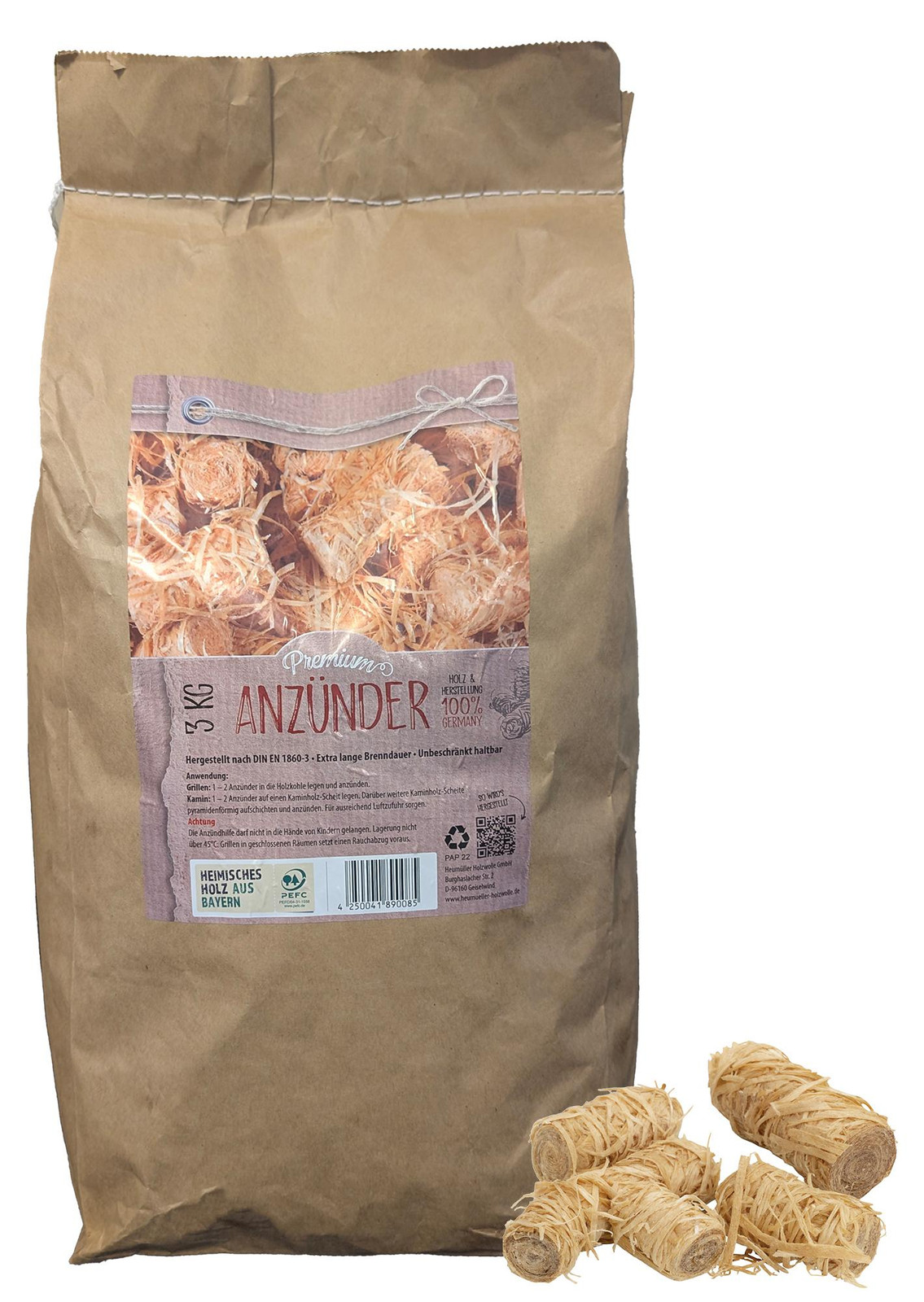 COM-Four premium houtsnippers aanmaakhout, 3 kg