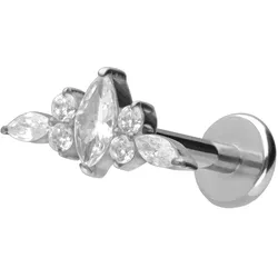 Titan Labret mit Push Fit DESIGN