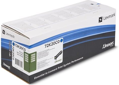 Lexmark 72K20C0 toner ciano