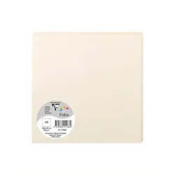 Pollen 250x Pollen, Karten 160x160 mm, 210g - Elfenbeinperlmutt 1186C