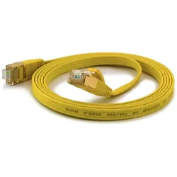 Wantec Flaches CAT6A FTP Patchkabel