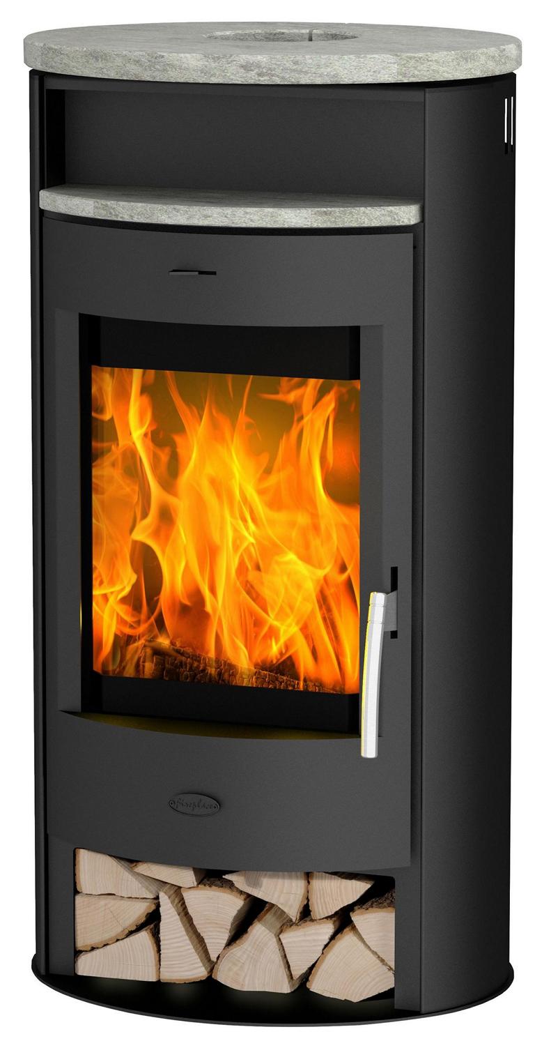 FIREPLACE JAKARTA Speckstein Top, 6 kW H1050 x B550 x T487 mm, 109 kg 16897274