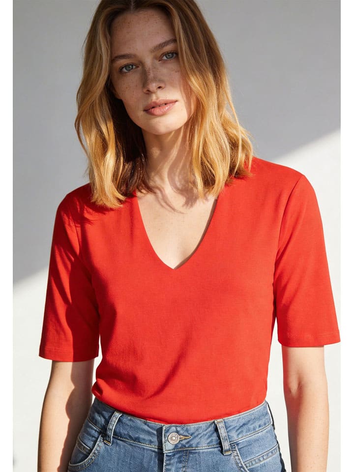 More & More Shirt in Rot - 36