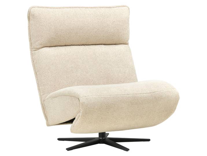 Chilliano Sessel, Creme, Metall, 90x106x96 cm, Goldenes M, Dgm, Fußauswahl, Lederauswahl, Stoffauswahl, Sitzfläche 360° drehbar, Wohnzimmer, Sessel, Sonstige Sessel