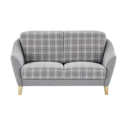 Sofa Webstoff  ¦ grau ¦ Maße (cm): B: 162 H: 92 T: 91.0