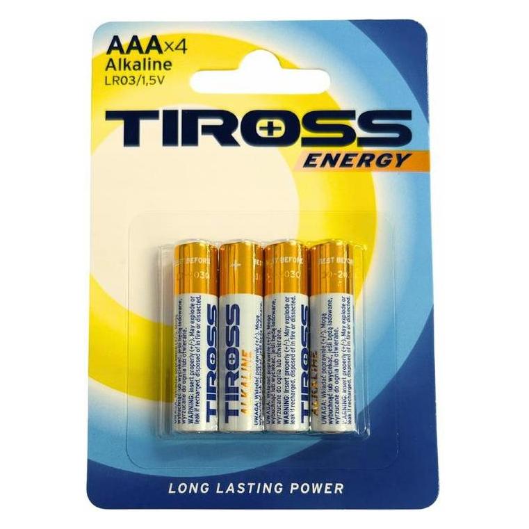 Tiross Alkaische Batterien Lr03 4 Stk. (4 Stk., AAA) (42681706)