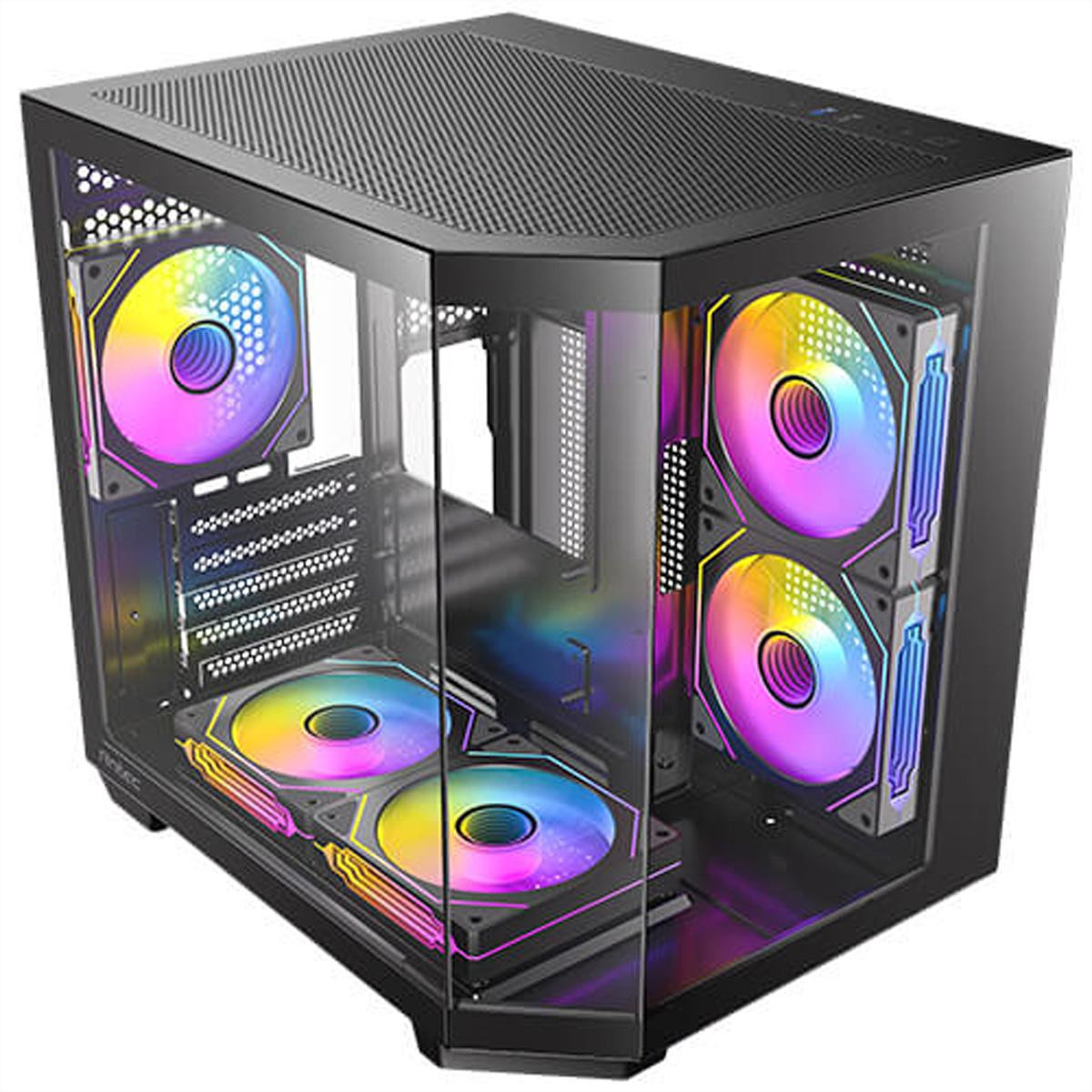 Antec CX M2 ARGB Mini-Tower PC Behuizing - MicroATX - Zwart