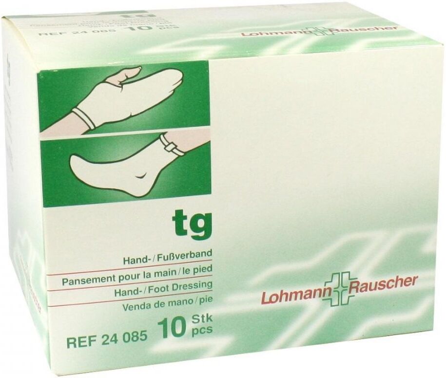 Tg Hand/fussverband weiss 24085