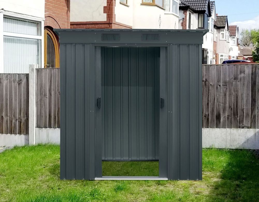 Pergart tuinhuis Leipzig II 64, antraciet, 1,59 m²
