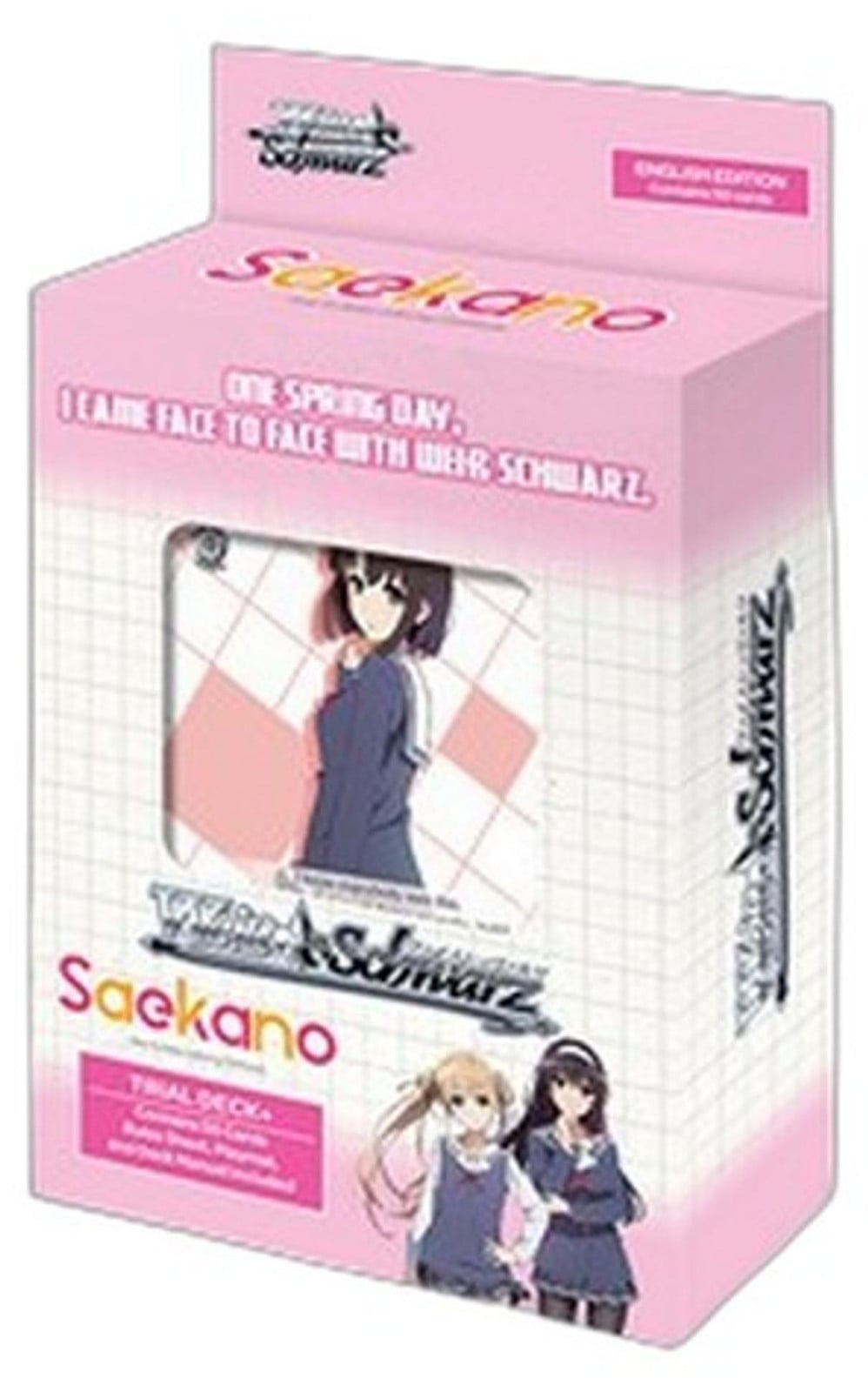 Bushiroad Weiss Schwarz Trial Deck Saekano: How to Raise a Boring Girlfriend