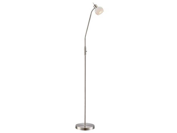 Globo LED Steh Stand Lampe Leuchte Spot Beweglich Nickel Matt Flur Wohn Schlaf Zimmer, Weiß, 54341-1S
