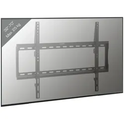 VCM TV-Wandhalter Flach B-FX600 32-70 Zoll schwarz (VESA 600x400)