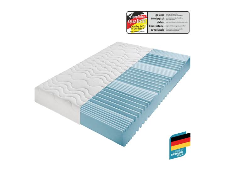 Komfortschaummatratze BECO Premium Cool Plus, Matratze in 140x200 cm und weiteren Grössen , weiss (weiß), B:180cm H:25cm L:200cm, Bezug: 100% Polyester, Matratzen, Komfortschaummatratze, Optimales Schlafklima durch Cool-Plus-Markenfaser