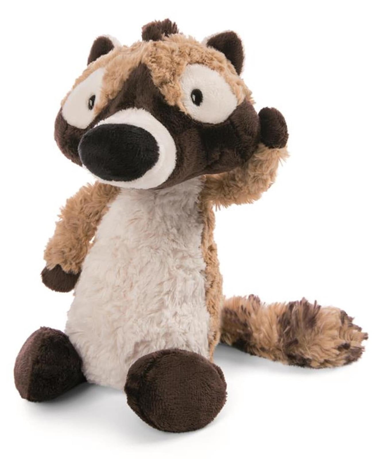NICI pluche neusbeer Coaty Groen, 22 cm