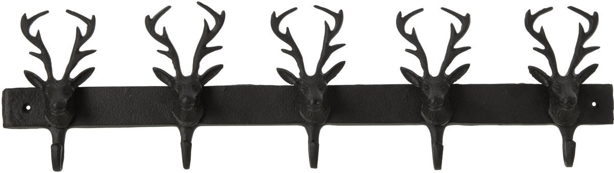 J-Line Kapstok Hert - Aluminium - Zwart