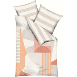 Bettwäsche RISING SUN Satin (BL 135x200 cm) - braun - BL 135x200 cm