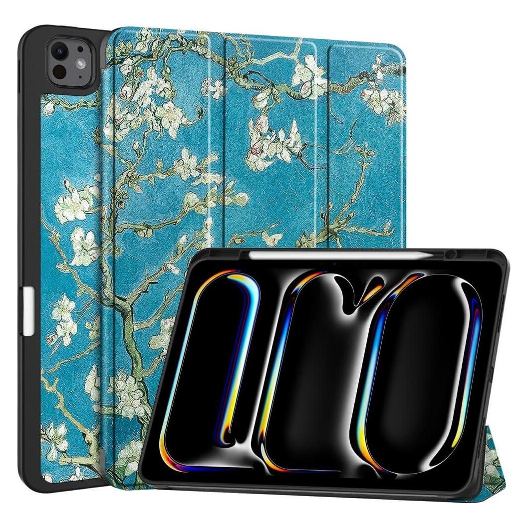 Cover-Discount iPad Pro 13 - Smart Case Pencil Halter Motiv (Apple iPad Pro 13 2024, Apple iPad Pro 13 2025) (70731716)