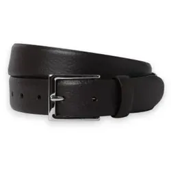 Hackett London für Herren. HM4100065 Brauner Kieselstein-Ledergürtel (32), Klassisch
