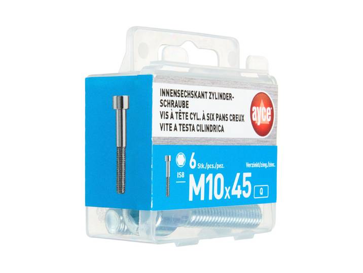 Ayce Innensechskant-Zylinderschraube M10 × 45 mm