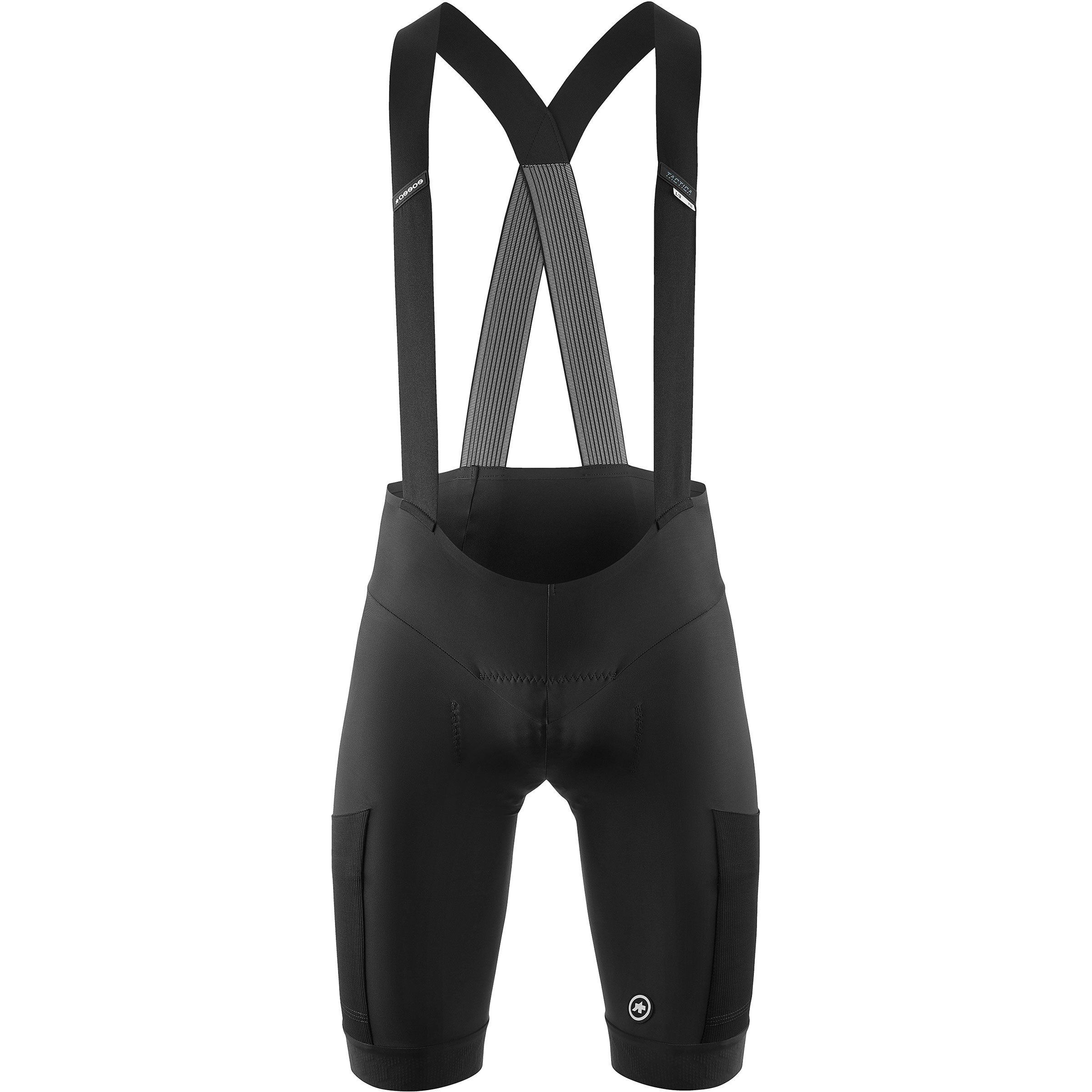 Assos Tactica Kieskäfer Gravel Bib kurz Herren Fahrradhose schwarz Größe S Gravel | Mountainbike Elastisch