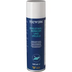 TECWERK Edelstahlreiniger 500 ml Spraydose farblos silikonfrei