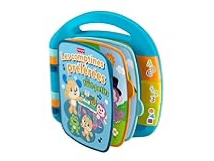 Fisher-Price Rire et Éveil Livre de chansons préférées, français