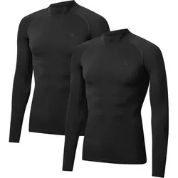 DANISH ENDURANCE Langarmshirt Power Compression, Größe 3XL in Schwarz Schwarz