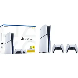Sony PlayStation 5 Bundle Disc-Edition inkl. zweiten DualSense Controller weiß