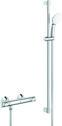 Grohe Grohtherm 500 thermostat de douche 34797001 avec set de douche 900mm, chromé
