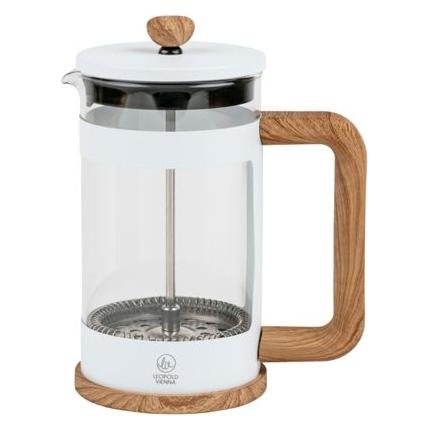 Leopold Vienna Kaffee- & Teebereiter Franca weiss 600ml (0.60 l) (LV117027)