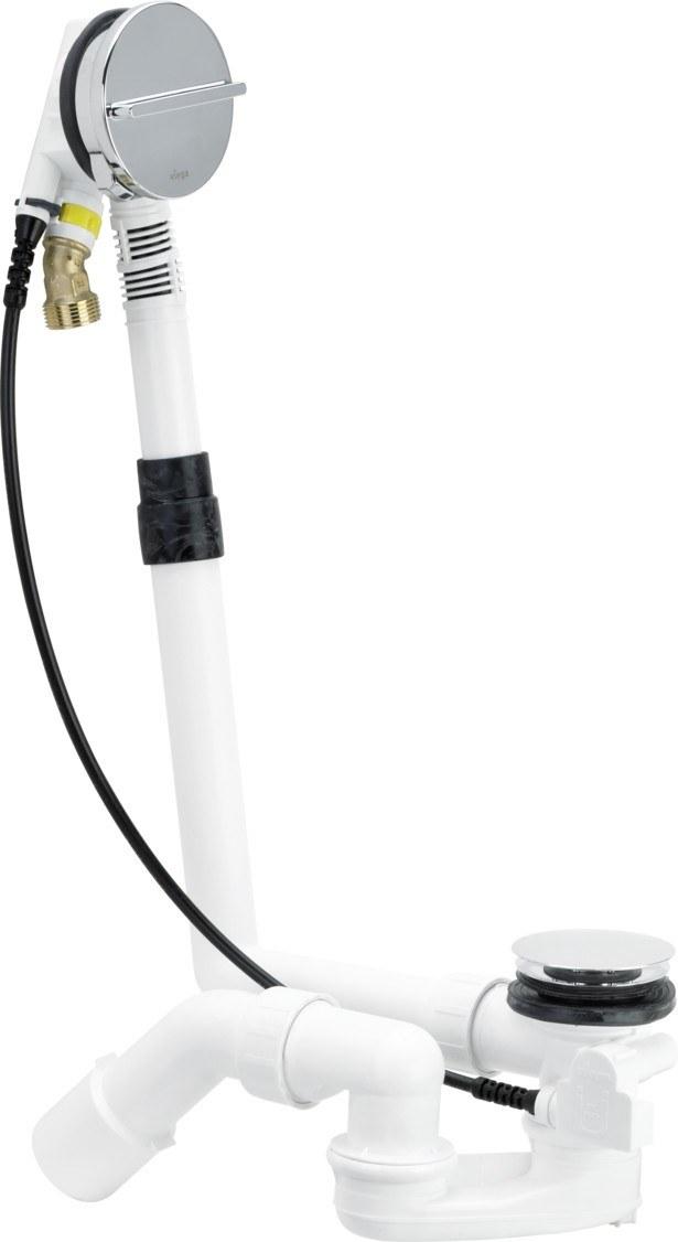 Viega Ab-und Überlauf Multiplex Trio, 6161.51 in 560mmxDN40/50 verchromt 727703